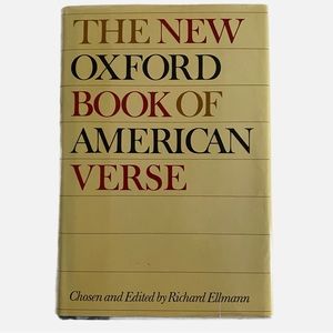 Vintage, Oxford University Press, The New Oxford Book of American Verse